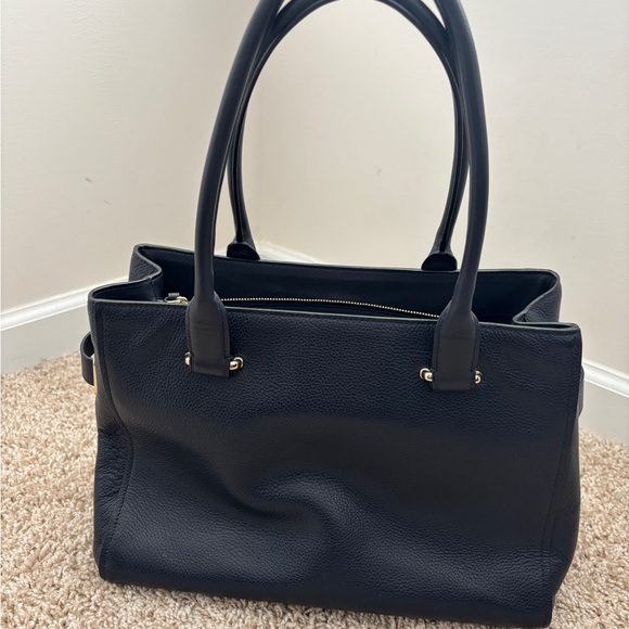 Coach Navy Blue satchel bag - Picture 9 of 16